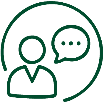 Icon representing the dedicated account management